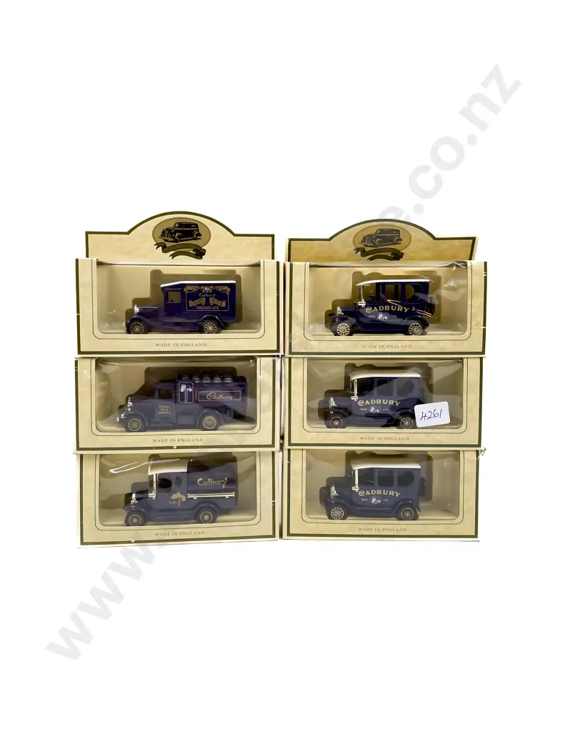 Six Lledo Cadbury Models Image 1++