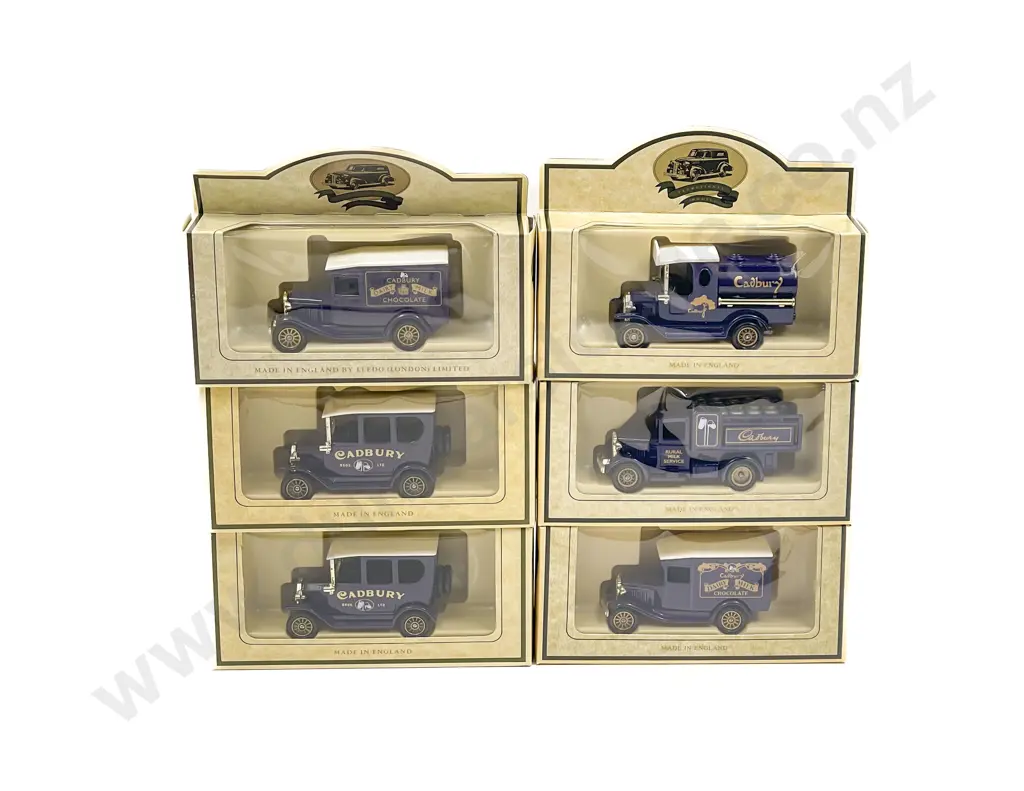 Six Lledo Cadbury Models Image 1++