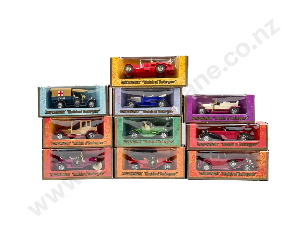 Matchbox Models of Yesteryear Woodgrain Boxed Models Image 1++
