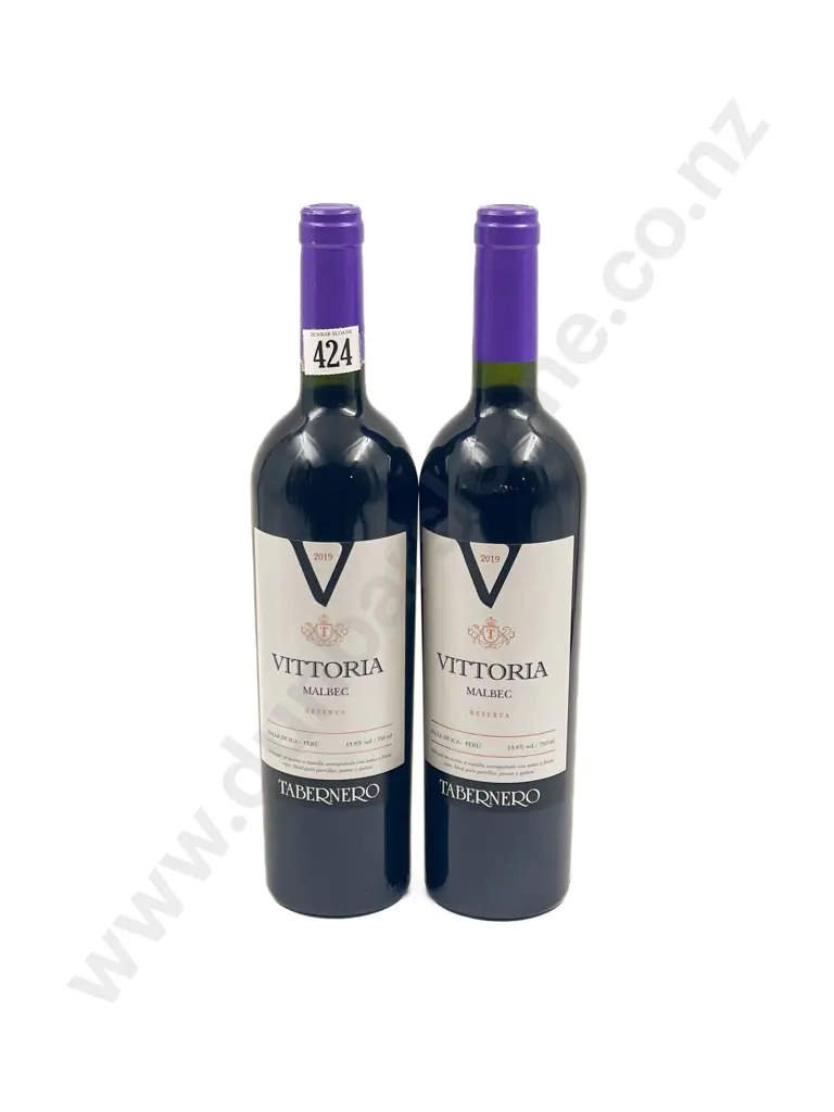 Peruvian 2019 Vittoria Malbec Reserva x2 btls Image 1++