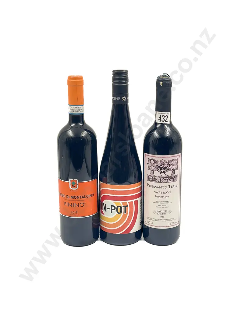 NZ Red Blend with Two other International Red Blends Image 1++