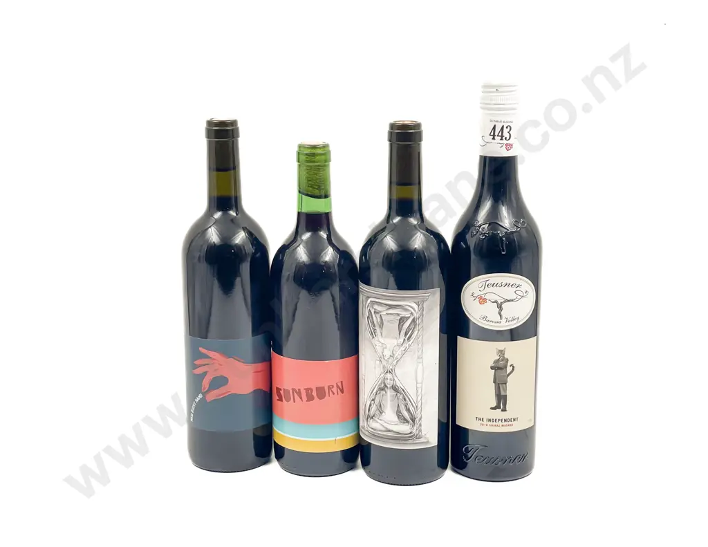 x3 NZ btls with x1 Australian btls of Assorted Reds Image 1++