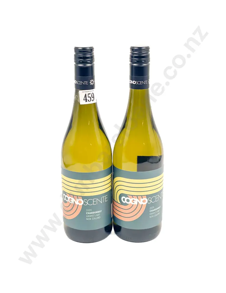 NZ 2020 Cognoscente Chardonnay x2 btls Image 1++