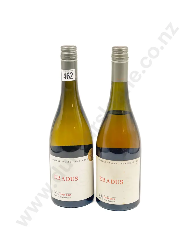 NZ 20221 Eradus Pinot Gris x2 btls Image 1++