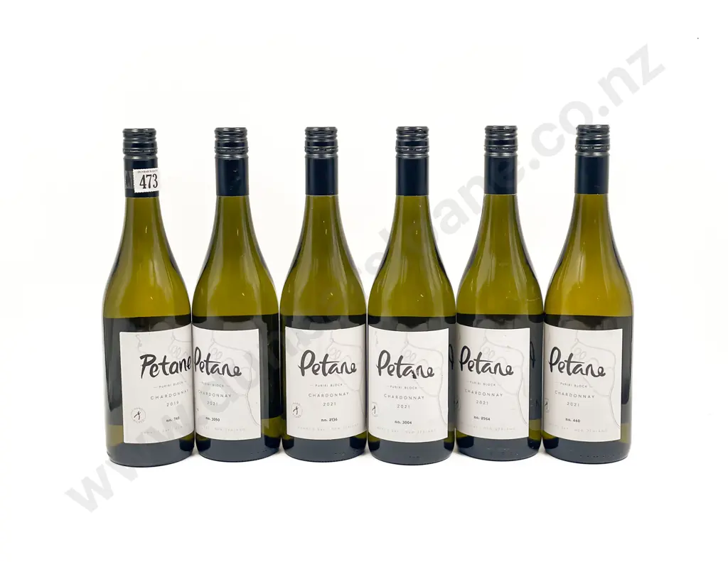 NZ 2021 (x5) & 2019 (x1) Petane Chardonnay Image 1++