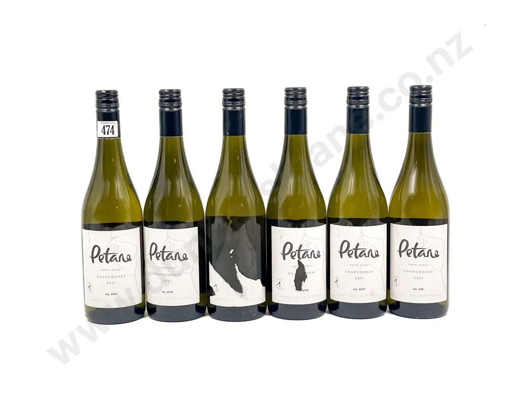 NZ 2021 Petane Chardonnay x6 btls Image 1++