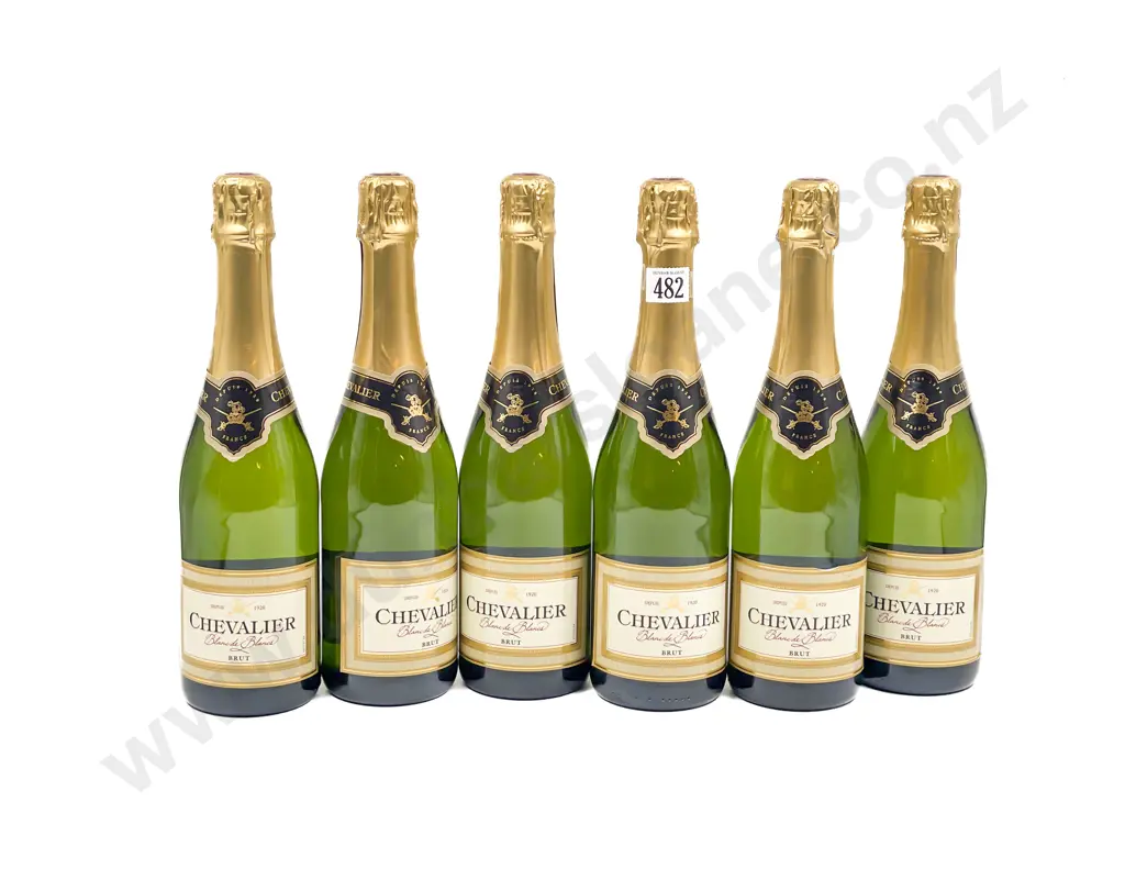French Chevalier Blanc de Blanc Brut x6 btls Image 1++