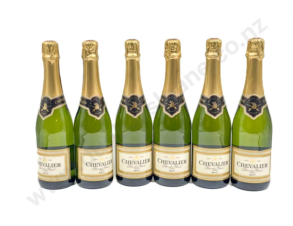 French Chevalier Blanc de Blanc Brut x6 btls Image 1++