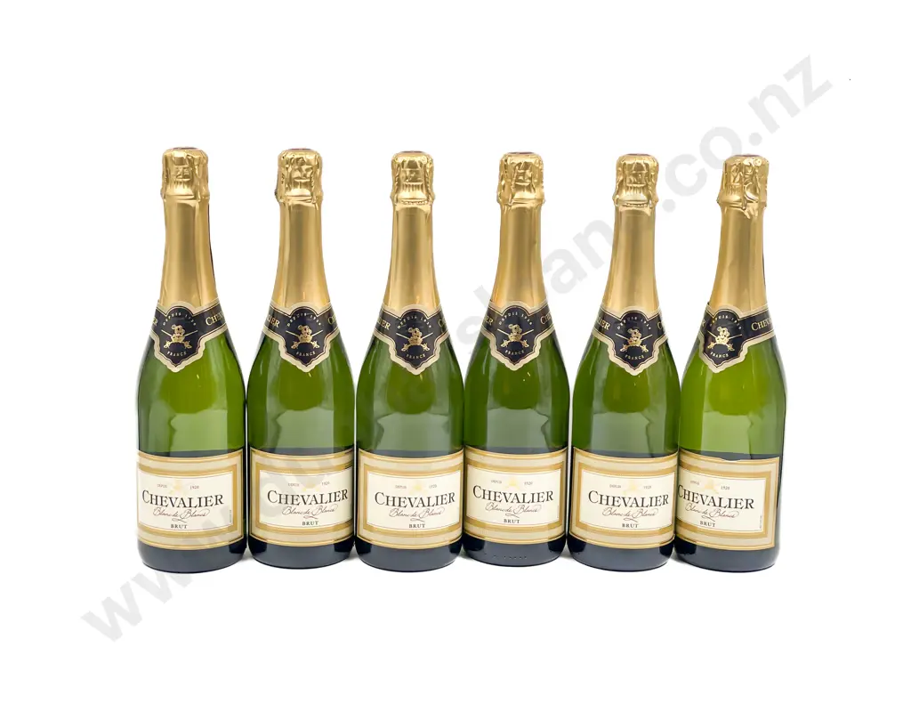 French Chevalier Blanc de Blanc Brut x6 btls Image 1++
