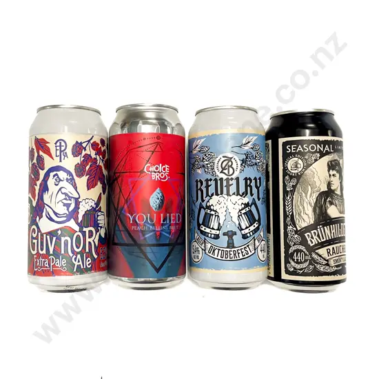 14 x Cans of Craft Beer incl Choice Bros & Cambridge Road Marssour Bottle of Beer