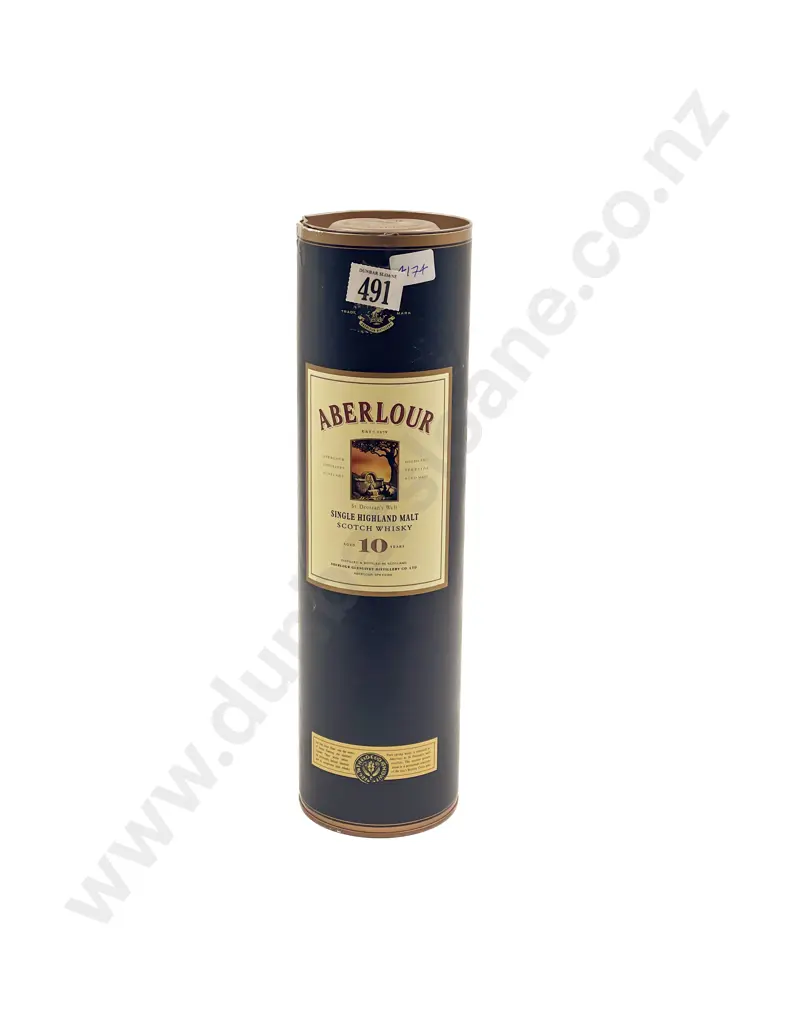 Boxed Abelour Single Highland Malt 10 Yr Old Scotch Whisky - 1 Litre Image 1++