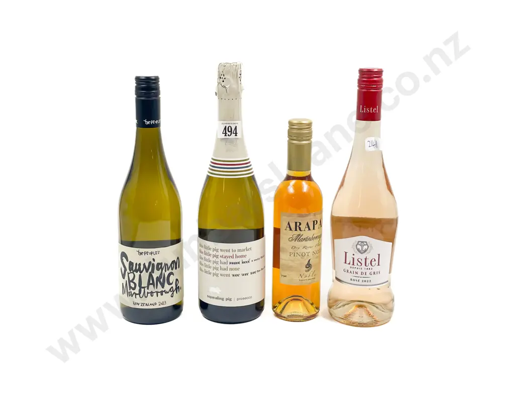 Three NZ Wines with French 2022 Listel Grande Greis Image 1++