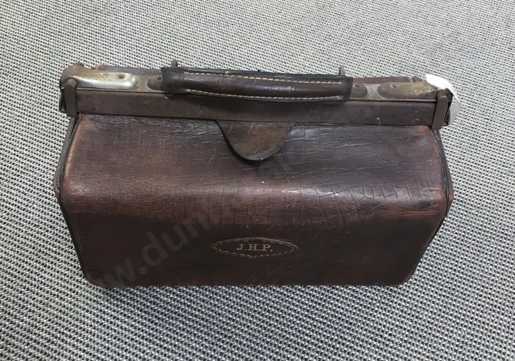 J.H.P. Vintage Leather Doctors Bag Image 1++