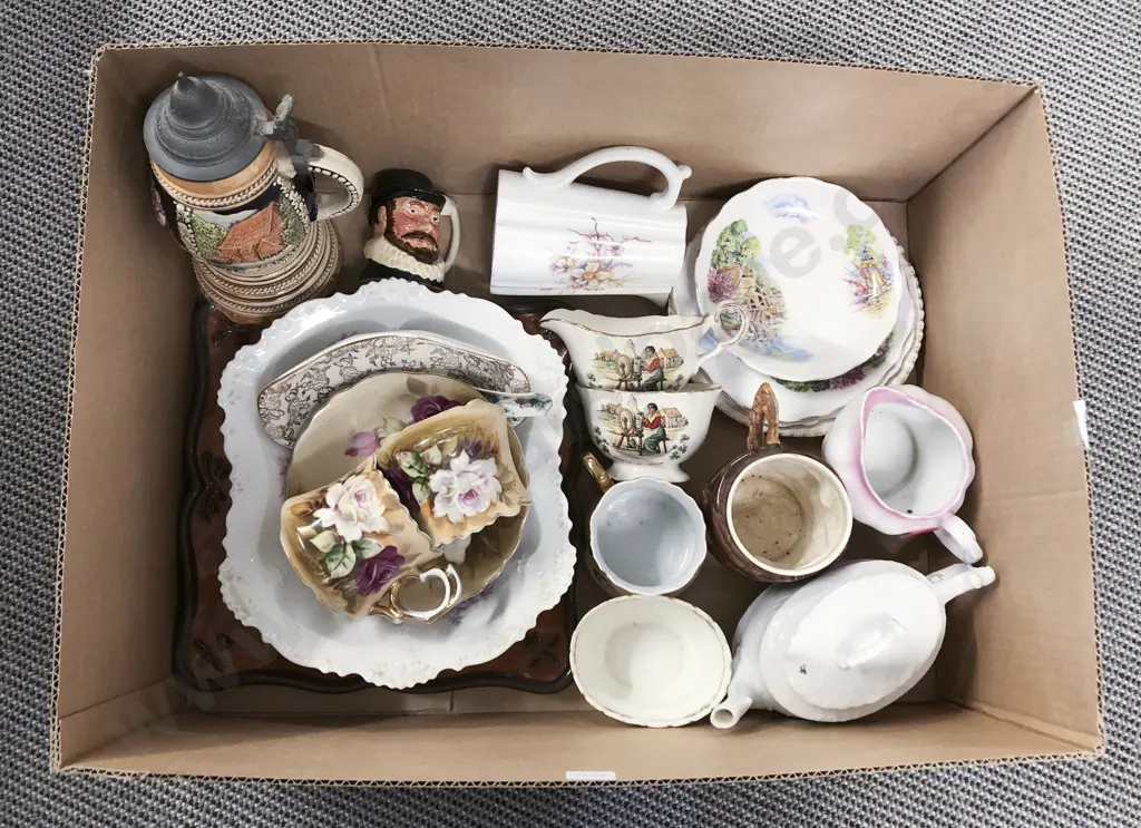 Quantity of Assorted China incl Beer Stein Image 1++