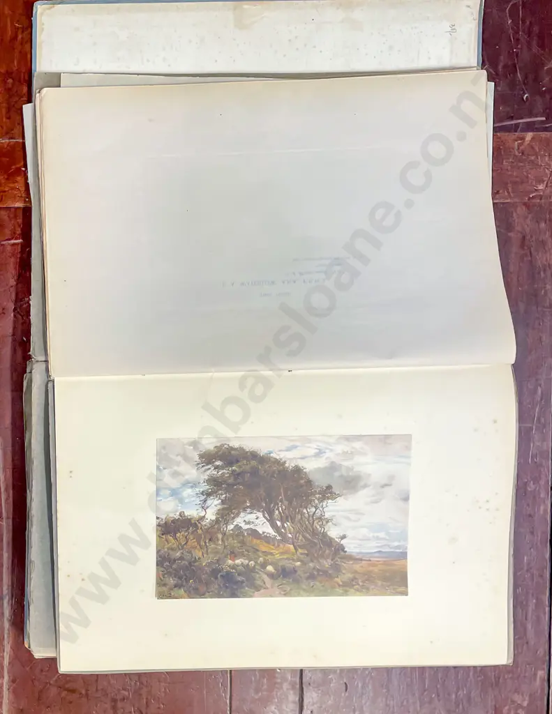 Book Of English Water Color Works Image 1++