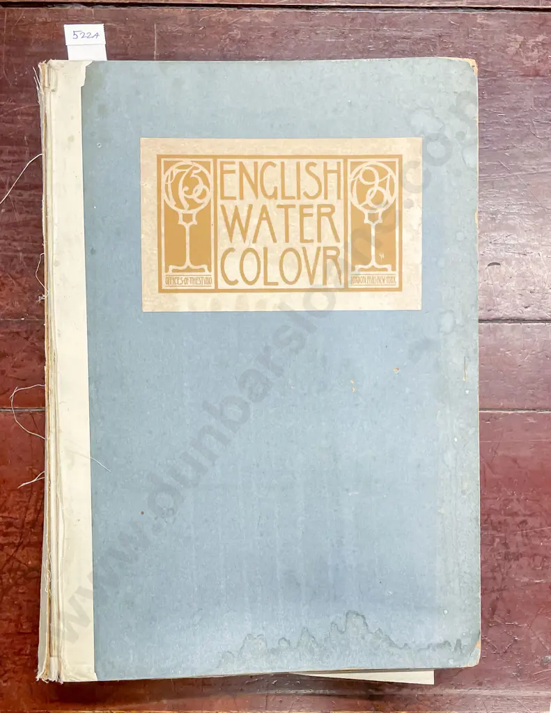 Book Of English Water Color Works Image 1++
