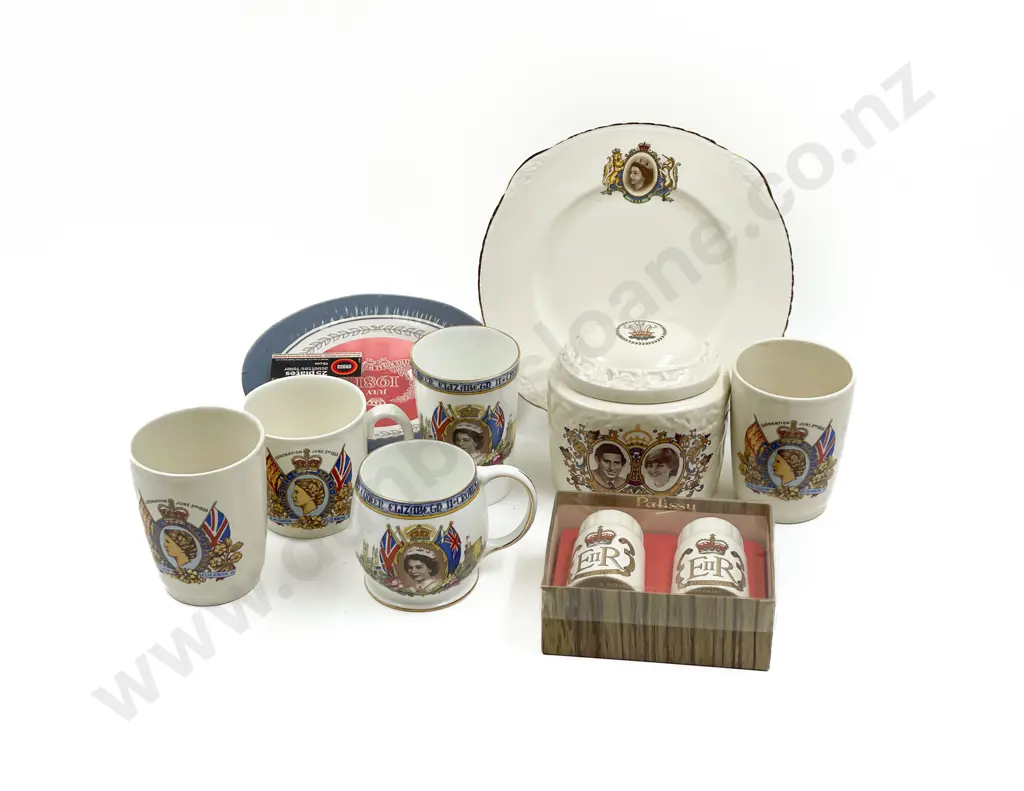 Collection of Assorted Commemorative Ware Image 1++
