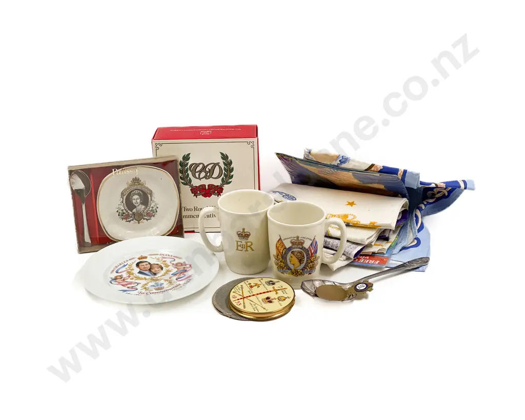 Collection of Assorted Commemorative Ware Image 1++