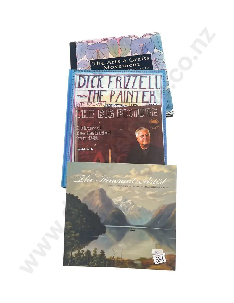 Four NZ Art Reference Volumes Image 1++