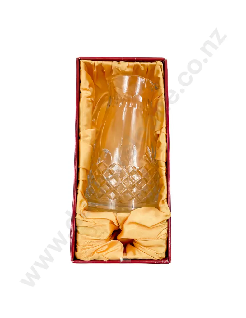 Boxed Bohemia Crystal Jug by Henry Marchant Image 1++