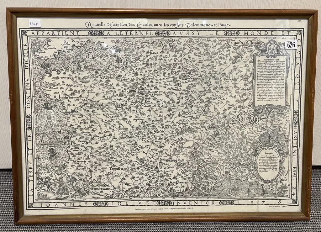 Reproduction French Pictorial Map Image 1++