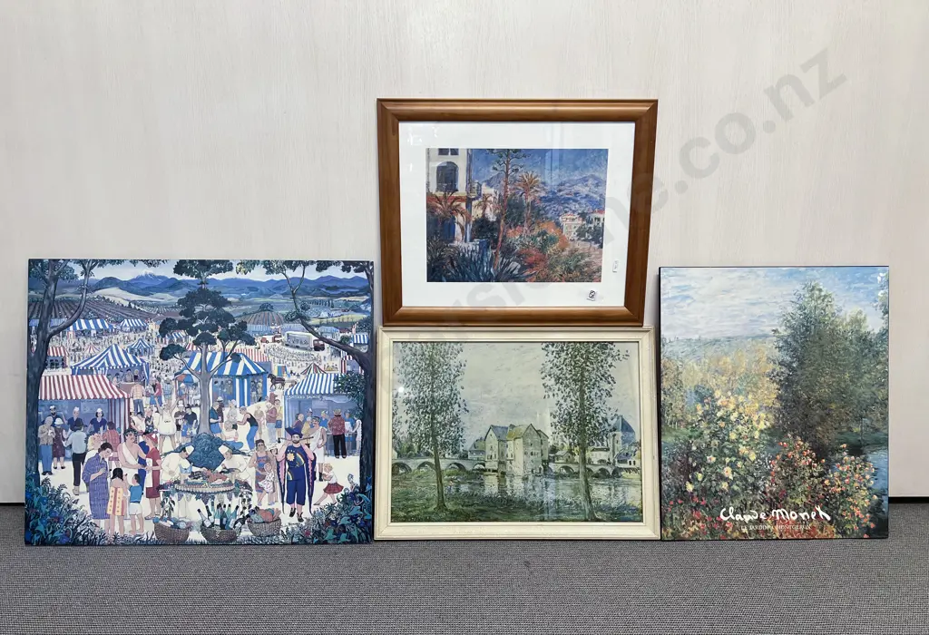 Four Assorted Prints Image 1++