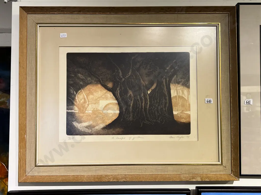 Joan Taylor - "A Handful of Quietness" Ltd Ed Print Image 1++