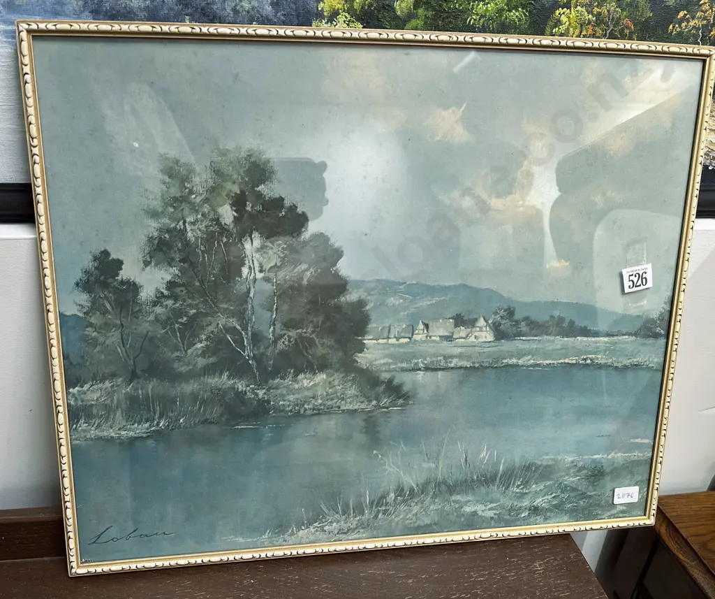 Framed Loban Print Image 1++