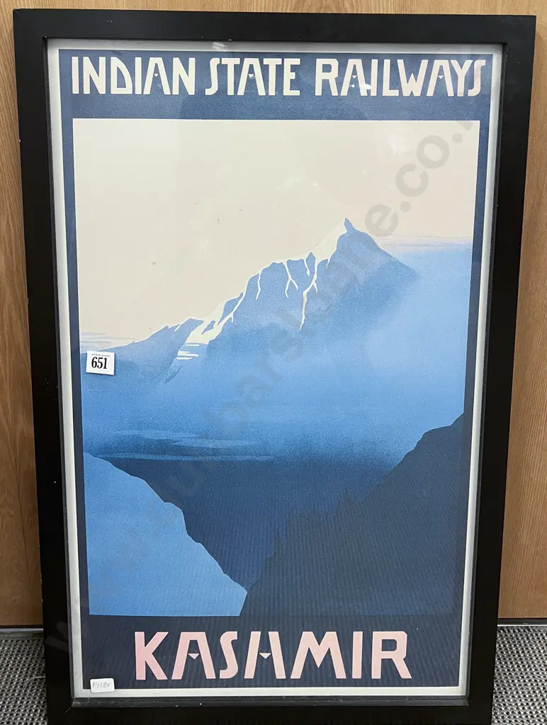 Reproduction Indian State Railways Advertising Poster Image 1++
