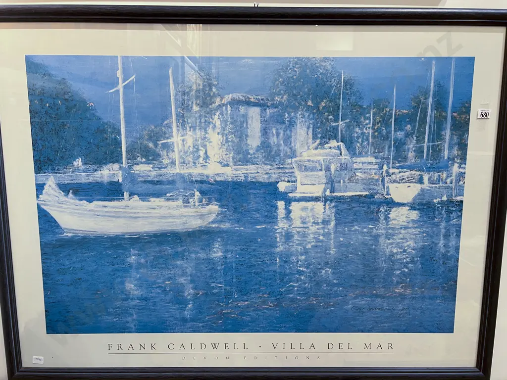 Frank Caldwell Villa del Mar Poster Print Image 1++