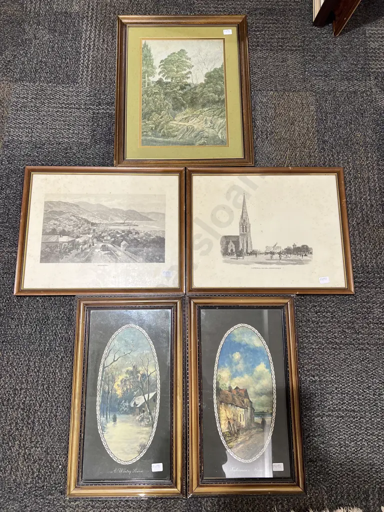 Box of Assorted Artworks Image 1++