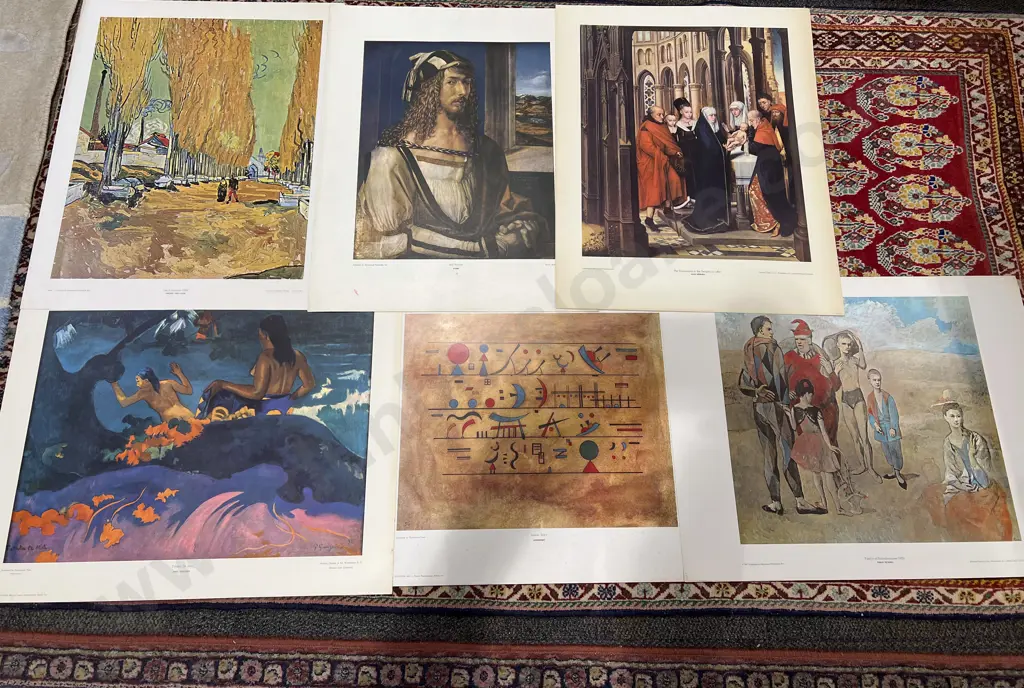Two Folder of Assorted Loose Classical Prints Image 1++