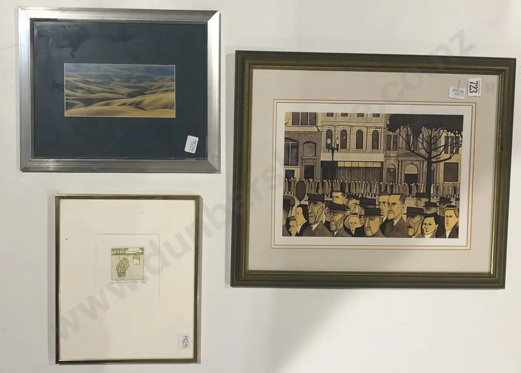Maggie Burley Ltd Ed Print together with Two Other Prints Image 1++