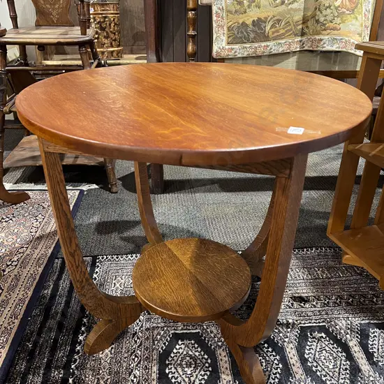Oak Two Tier Centre Table