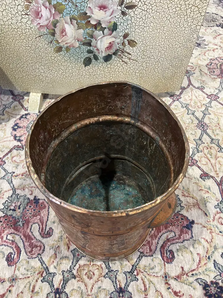Copper Coal Bin Image 1++