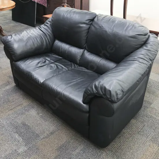 Natuzzi Two Seater Leather Sofa