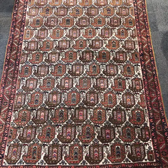 Large Woolen Persian Floor Rug