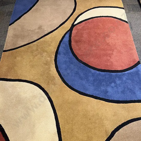 Indian Made Modern Design Floor Rug