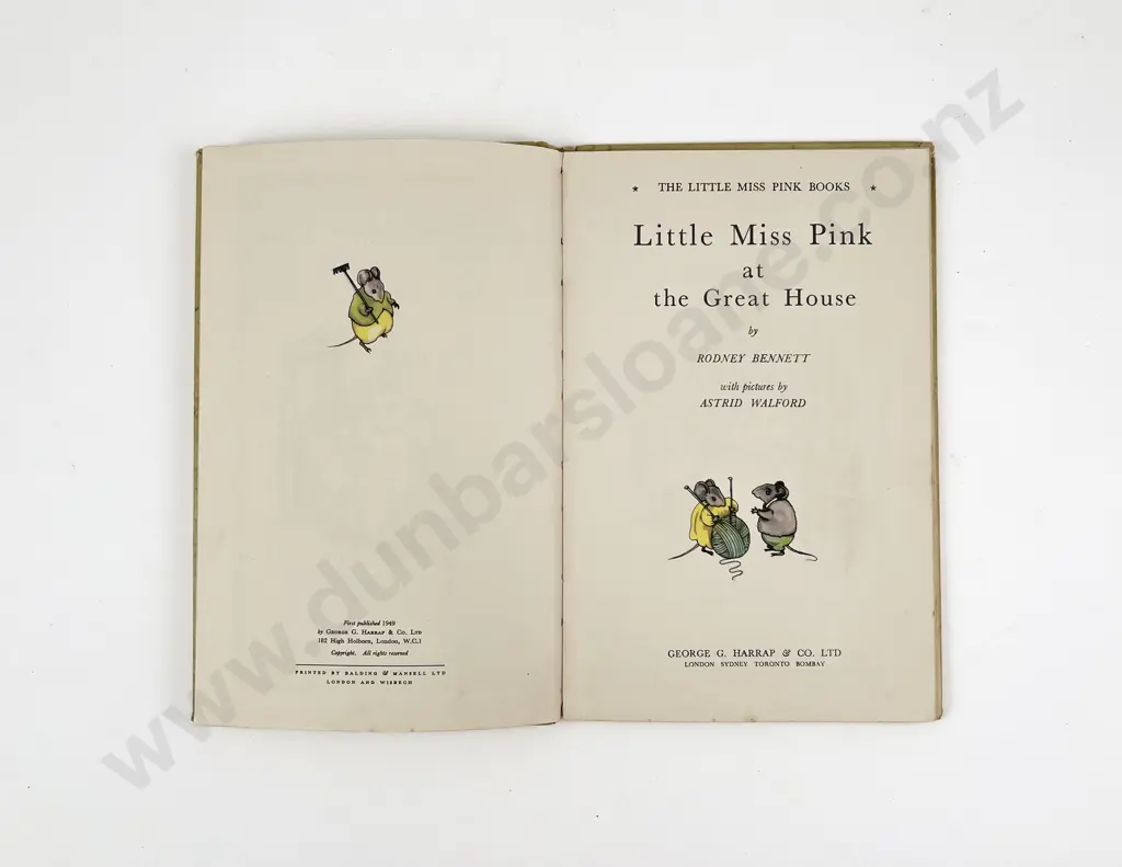 Little Miss Pink at the Great House by R Bennett Image 1++
