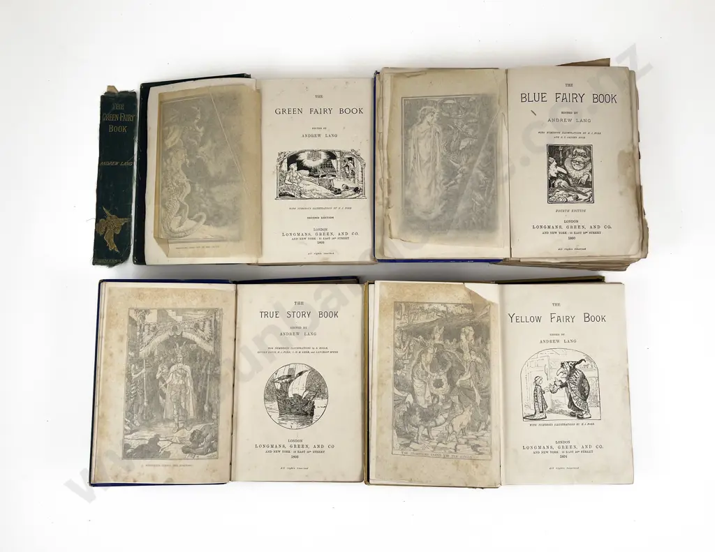 Four Books by Andrew Lang Image 1++