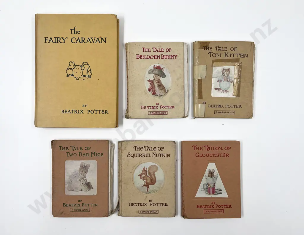 Six Volumes by Beatrix Potter (a/f) Image 1++