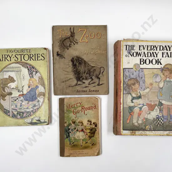Four Assorted Vintage Children's Books