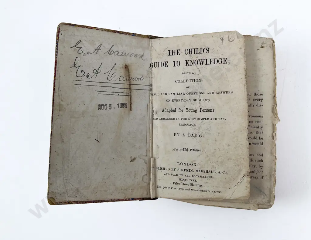 The Childs GuideTo Knowledge by A Lady Image 1++