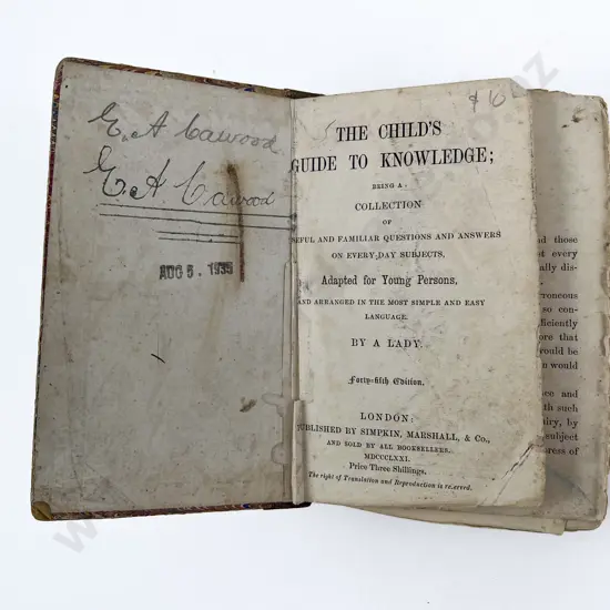 The Childs GuideTo Knowledge by A Lady
