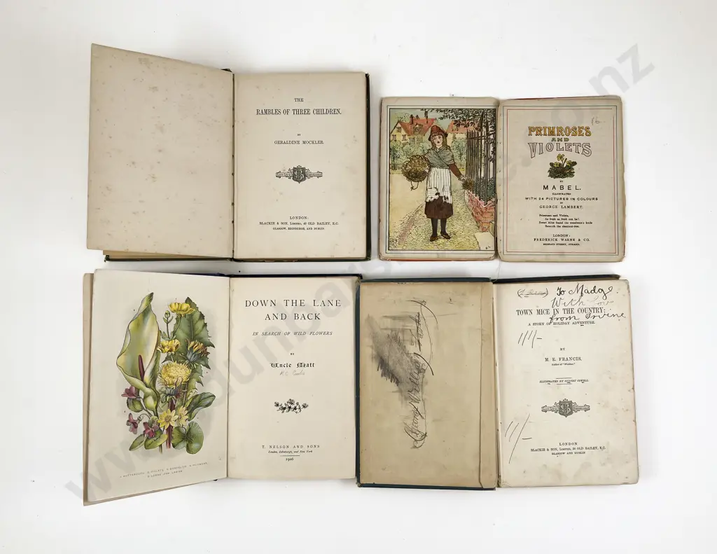 Four Vintage Children's Books Image 1++