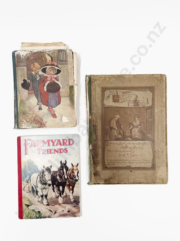 Three Assorted Vintage Childrens Books Image 1++