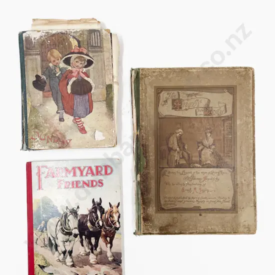 Three Assorted Vintage Childrens Books