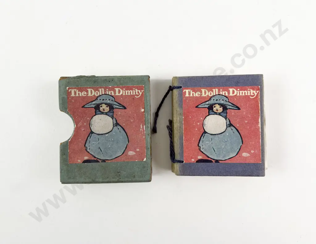 Small Book The Doll in Dimity with Slip Cover Image 1++