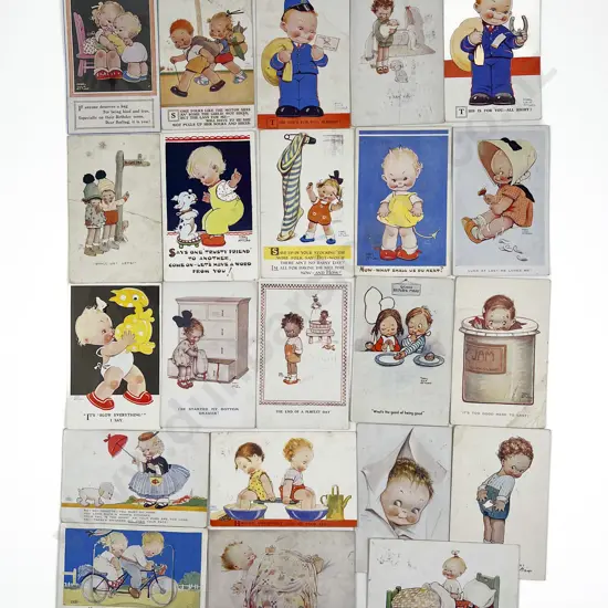 23 Mabel Lucie Attwell Postcards