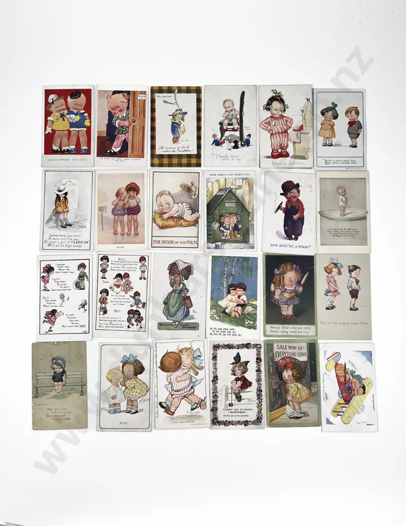 25 Attwell Type Novelty Postcards Image 1++